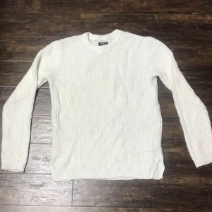 MENS Forever 21 white sweater size M